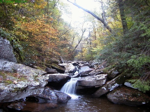 Autumun Waterfall Hills Creek