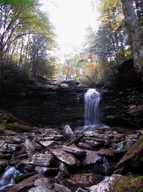 Fall Hills Creek Waterfall